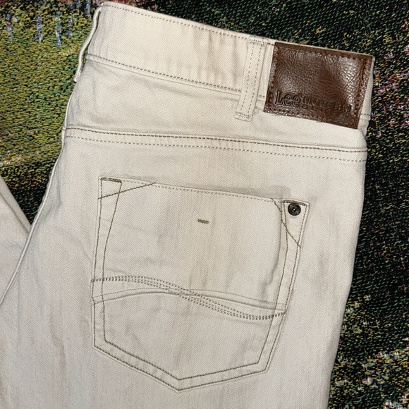 Lee Modern Series Size 36X30 White Washed Jeans - Picture 8 of 9